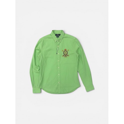 Polo Ralph Lauren Ανδρικό Πράσινο Μακρυμάνικο Πουκάμισο